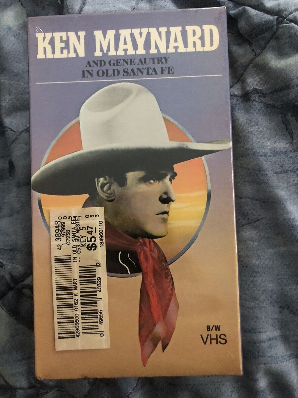 In Old Santa Fe VHS 1989 Ken Maynard & Gene Autry 1934 B&W NEW SEALED